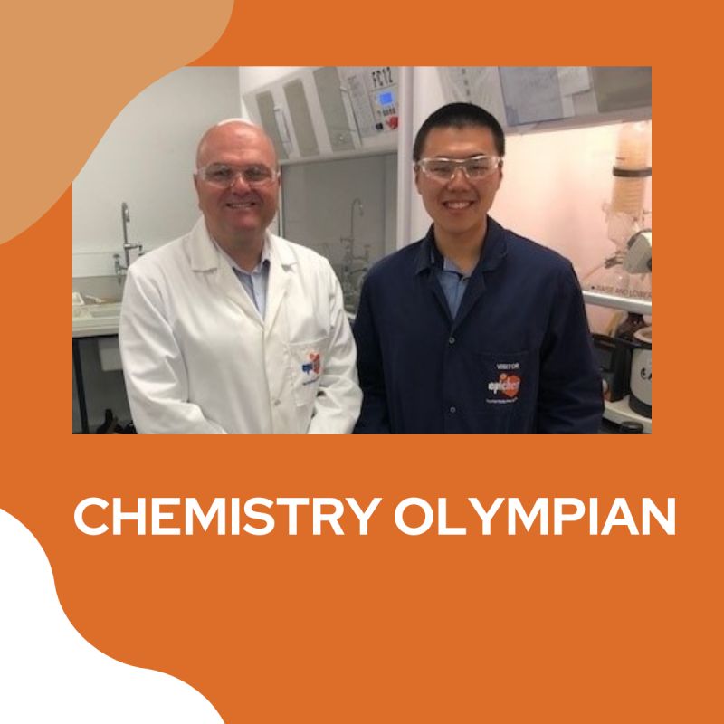 Chemistry Olympian, Keith Wong
