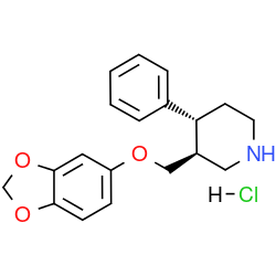 Chemical structure of Paroxetine Impurity A (hydrochloride) (CAS 1394842-91-1)