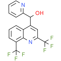 Chemical structure of Mefloquine Impurity B (CAS 68496-04-8)