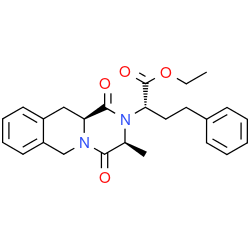 Chemical structure of Quinapril Impurity D (CAS 103733-49-9)