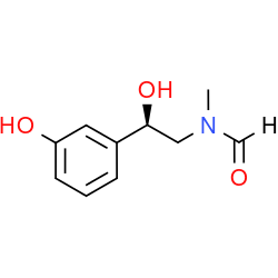 Chemical structure of N-formylphenylephrine (CAS 2382194-29-6)