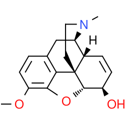 Chemical structure of Isocodeine (CAS 509-64-8)