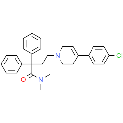 Chemical structure of Loperamide Impurity H (CAS 61299-42-1)