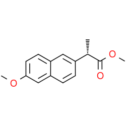 Chemical structure of Naproxen Impurity E (CAS 26159-35-3)