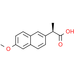 Chemical structure of Naproxen Impurity G (CAS 23979-41-1)