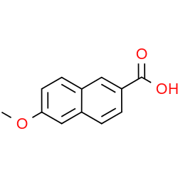 Chemical structure of Naproxen Impurity O (CAS 2471-70-7)