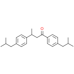 Chemical structure of Ibuprofen Impurity H (CAS 2143535-25-3)