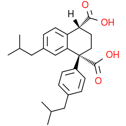 Chemical structure of Ibuprofen Impurity G (CAS 2575516-43-5)