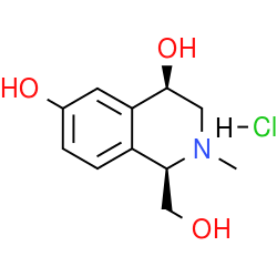 Chemical structure of Phenylephrine glycolaldehyde adduct R,R-isomer (hydrochloride) (CAS 2575516-68-4)