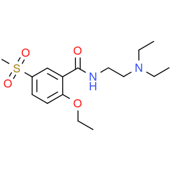 Chemical structure of Tiapride Ethoxy Impurity (CAS 2575516-69-5)