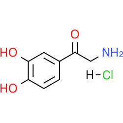 Chemical structure of Noradrenaline Impurity B (hydrochloride) (CAS 5090-29-9)