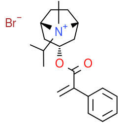 Chemical structure of Ipratropium bromide Impurity F (CAS 60018-35-1)