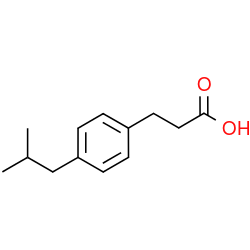 Chemical structure of Ibuprofen Impurity F (CAS 65322-85-2)