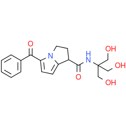 Chemical structure of Ketorolac Impurity E (CAS 167105-80-8)