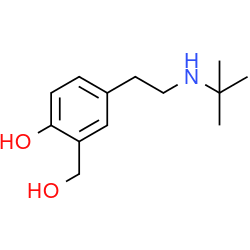 Chemical structure of Levalbuterol Related Compound A (CAS 1823256-56-9)