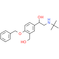 Chemical structure of Salbutamol Impurity I (CAS 56796-66-8)