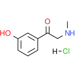 Chemical structure of Phenylephrine Impurity C (Hydrochloride) (CAS 94240-17-2)