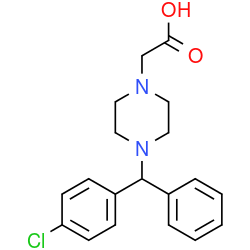Chemical structure of Cetirizine Impurity B