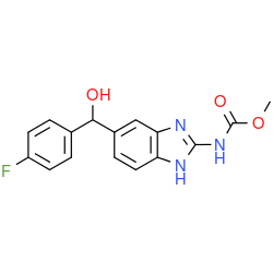 Chemical structure of Flubendazole alcohol; CAS: 82050-12-2