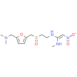 Chemical structure of Ranitidine Impurity C (CAS 73851-70-4)