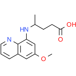 Chemical structure of Carboxyprimaquine (CAS 77229-68-6)