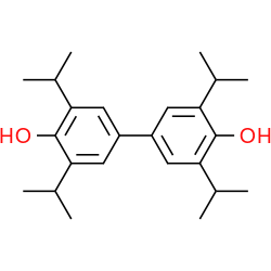 Chemical structure of Propofol Impurity E (CAS 2416-95-7)