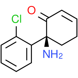 Chemical structure of (S)-Dehydronorketamine (CAS 153381-94-3)